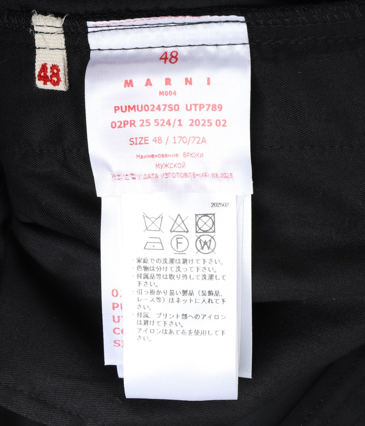 PANT | MARNI(マルニ) / パンツ カーゴパンツ (メンズ)の通販