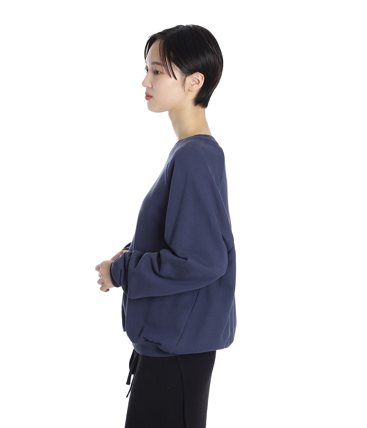 レディース】RIM RAGLAN SWEATSHIRT | Baserange(ベースレンジ