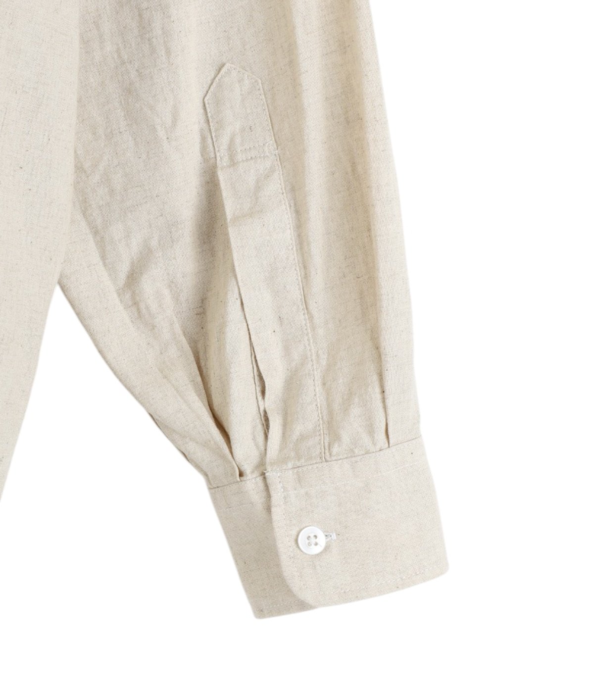Guayabera Shirt Natural CL Sheeting | ENGINEERED GARMENTS