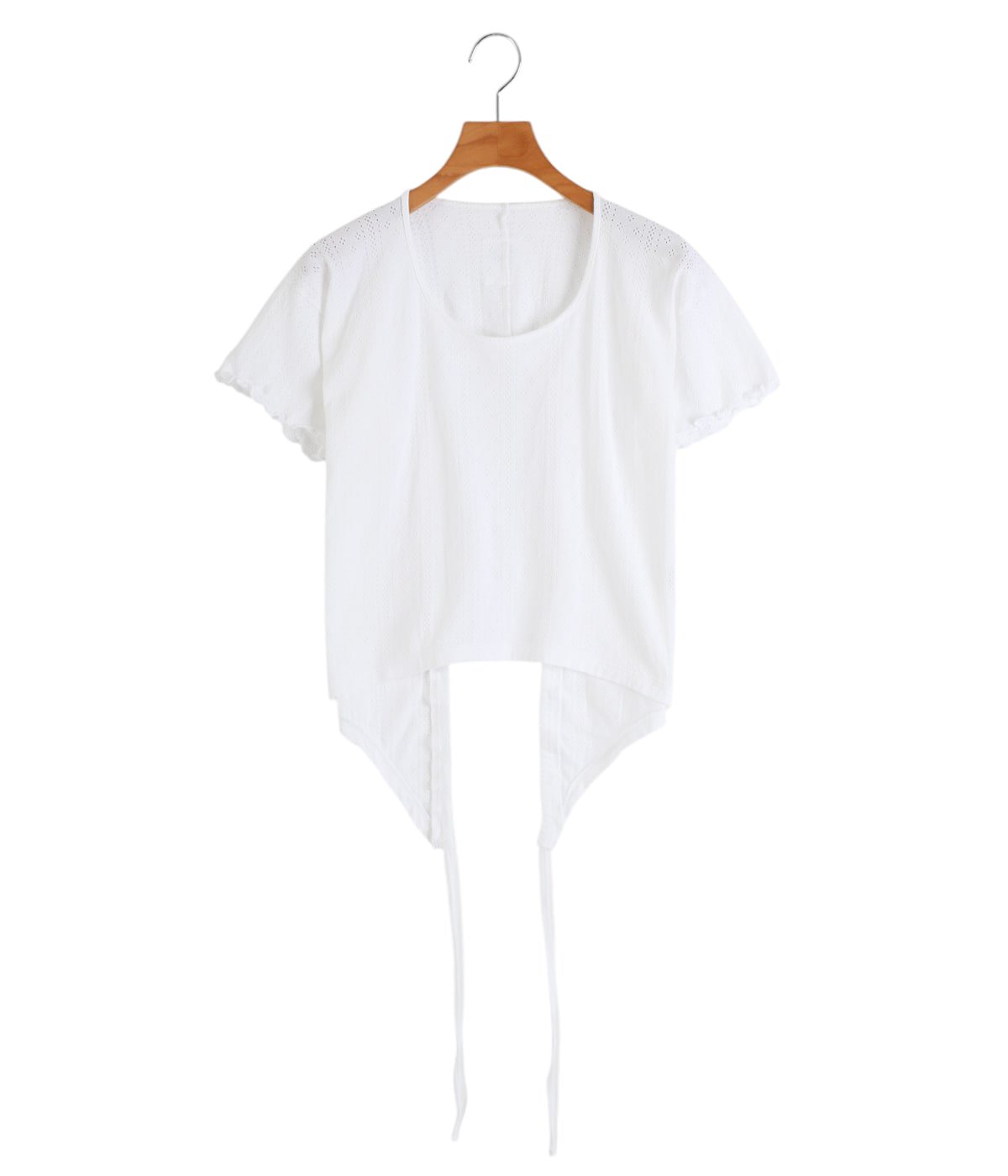レディース】Holed Spencer Tee - Eyelet Jersey | RhodolirioN