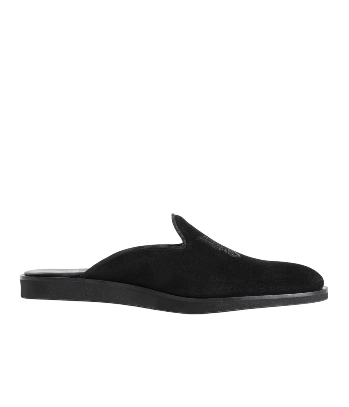 【関税込み】NEEDLES ブラウン Papillon ミュール Needles /ニードルズ Papillon Emb. Slip - In - Suede（全2色）