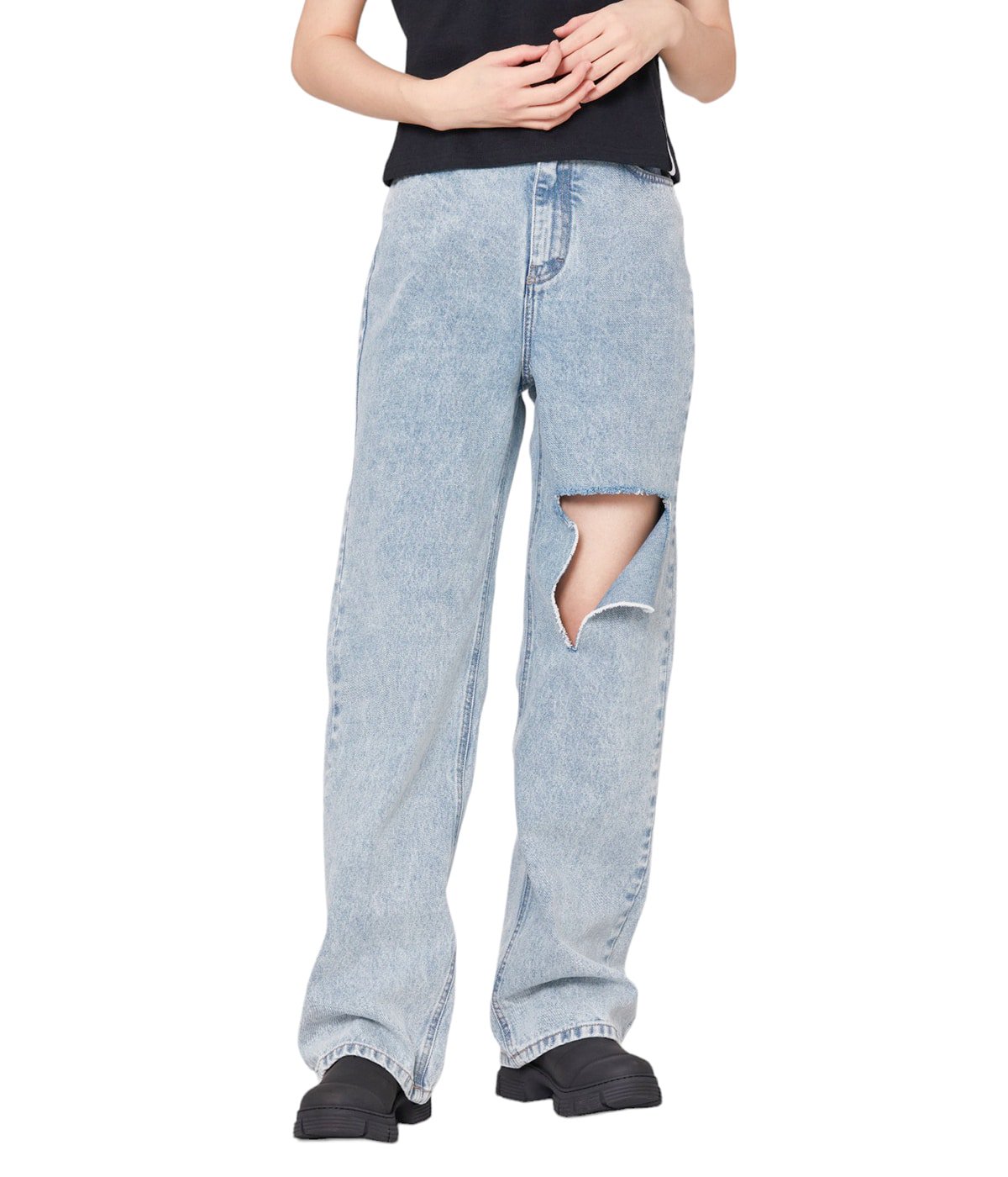 レディース】Denim Pants | Rokh(ロク) / パンツ デニムパンツ ...