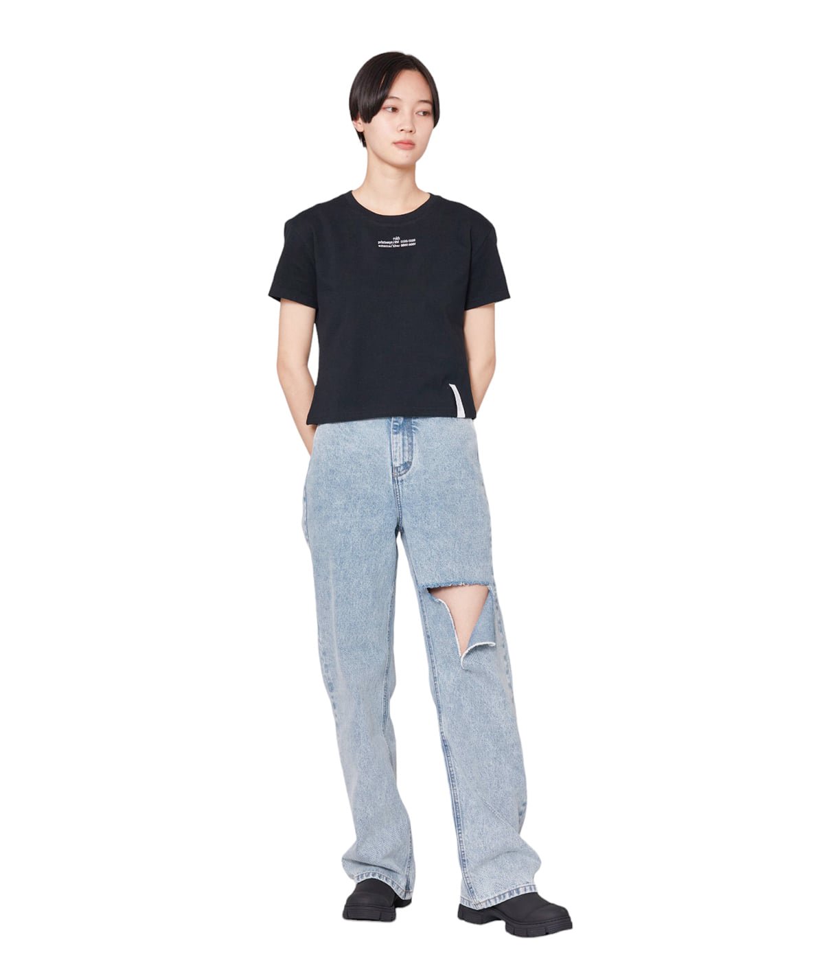 レディース】Denim Pants | Rokh(ロク) / パンツ デニムパンツ ...