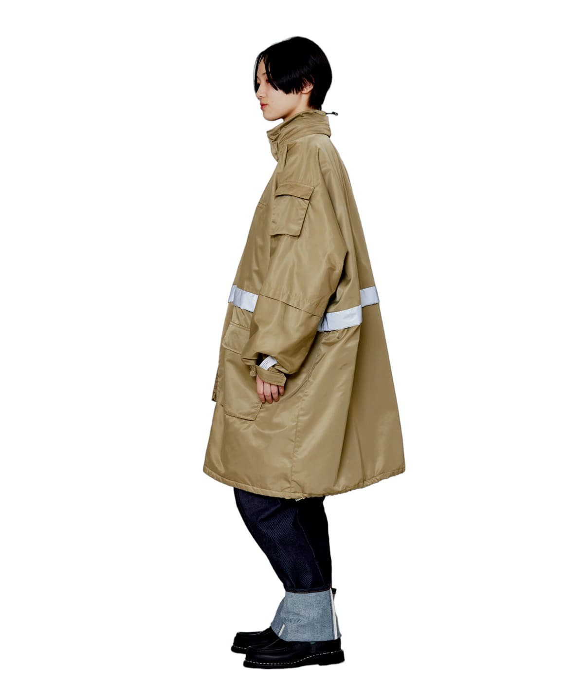 レディース】NYLON MIDI COAT WITH HOOD | Rokh(ロク) / アウター