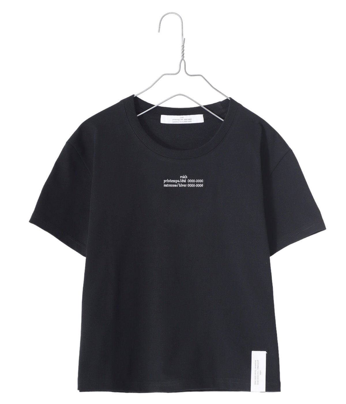 新品　rokh ロク　カットソー　S M ホワイト　ブラック　Tシャツ　スカーフ