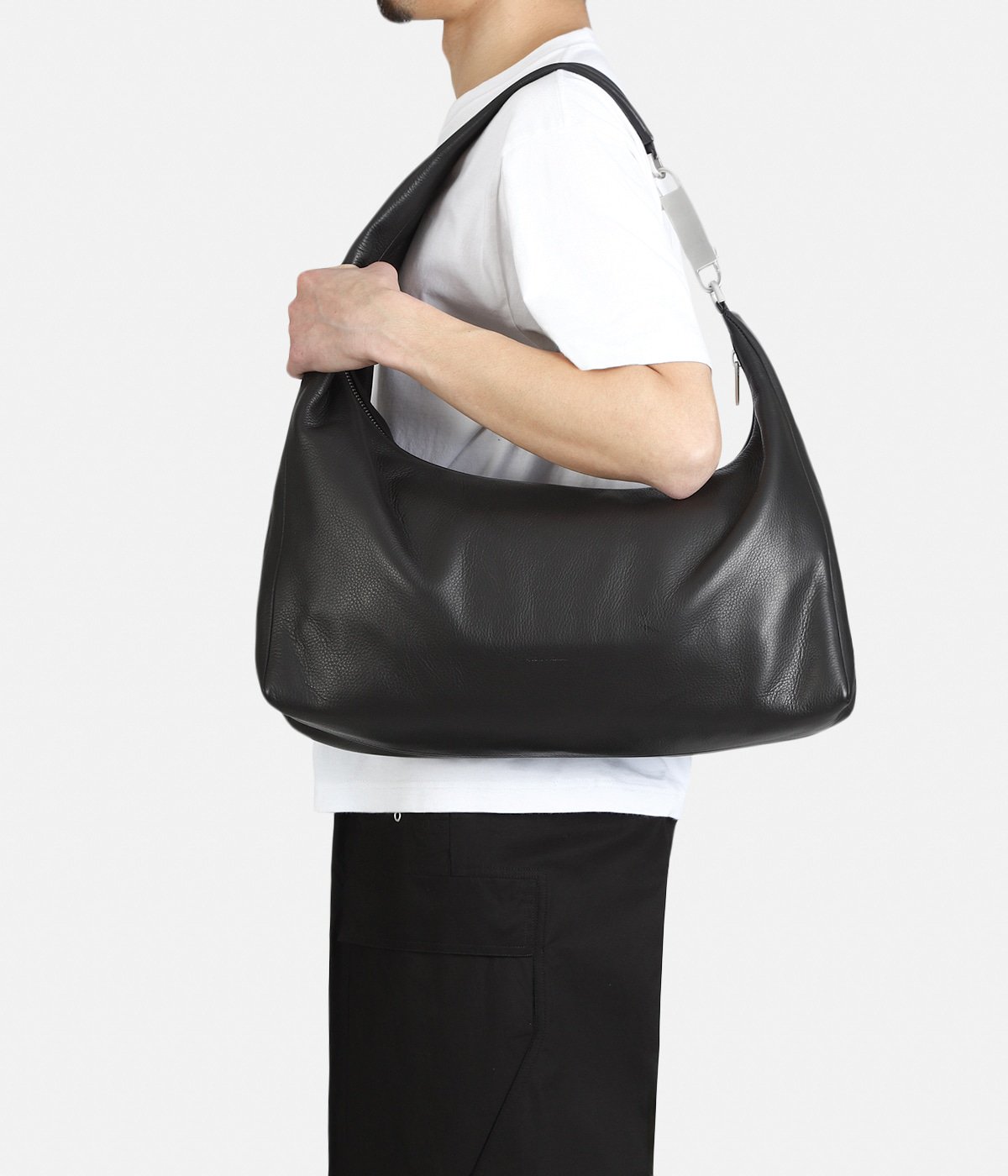 rick owens ボディバッグ ブラック ONE SIZE RICK OWENS(リックオウエンス) ショルダーバッグ(メンズ) - ブランド