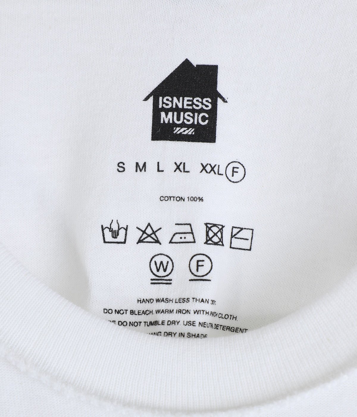 未使用品　イズネスミュージック × DJ SHOTA RAP Tシャツ　白 RAP T-SHIRTS(ISNESS MUSIC×DJ SHOTA) | ISNESS MUSIC(イズネス