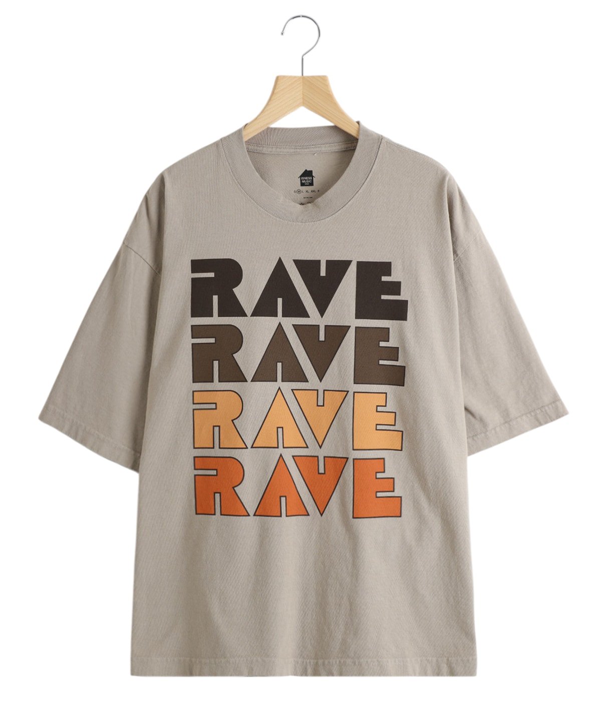 ISNESS MUSIC RAVE Tシャツ ISNESS MUSIC | RAVE Tシャツ - BUNTEN