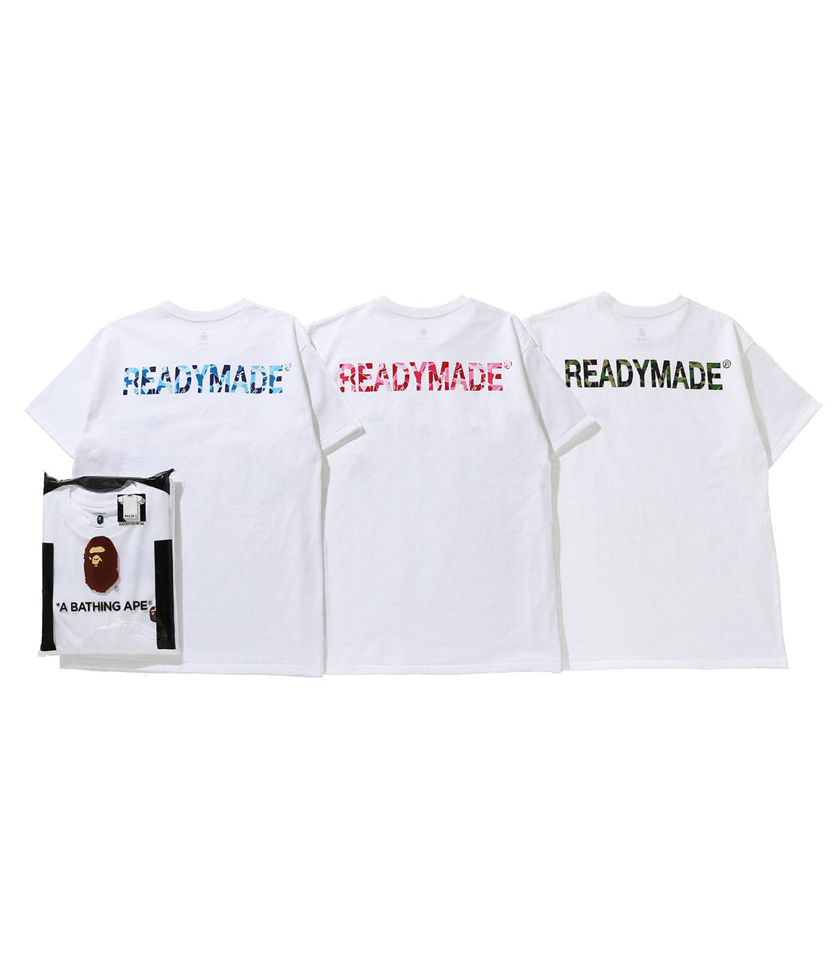 Ape Readymade 3pc Tees Readymade レディメイド トップス カットソー半袖 Tシャツ メンズ の通販 Arknets アークネッツ 公式通販 正規取扱店