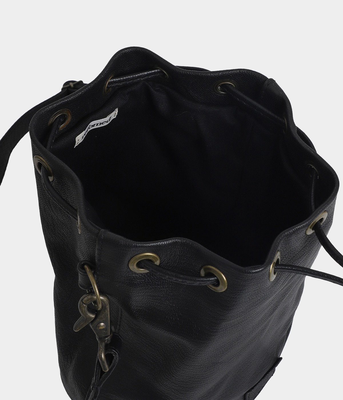 CCU LEATHER KINCHAKU BAG | refomed(リフォメッド) / バッグ