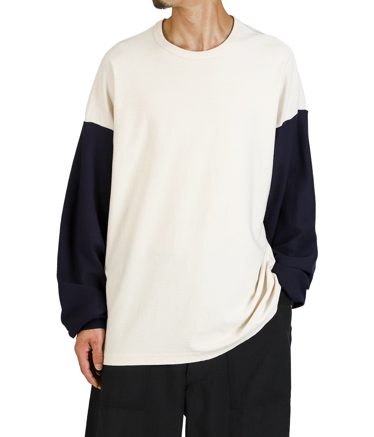 refomed / リフォメッド　REVERSIBLE L/S TEE 3 refomed(リフォメッド) RECU-034 REVERSIBLE L/S TEEの通販