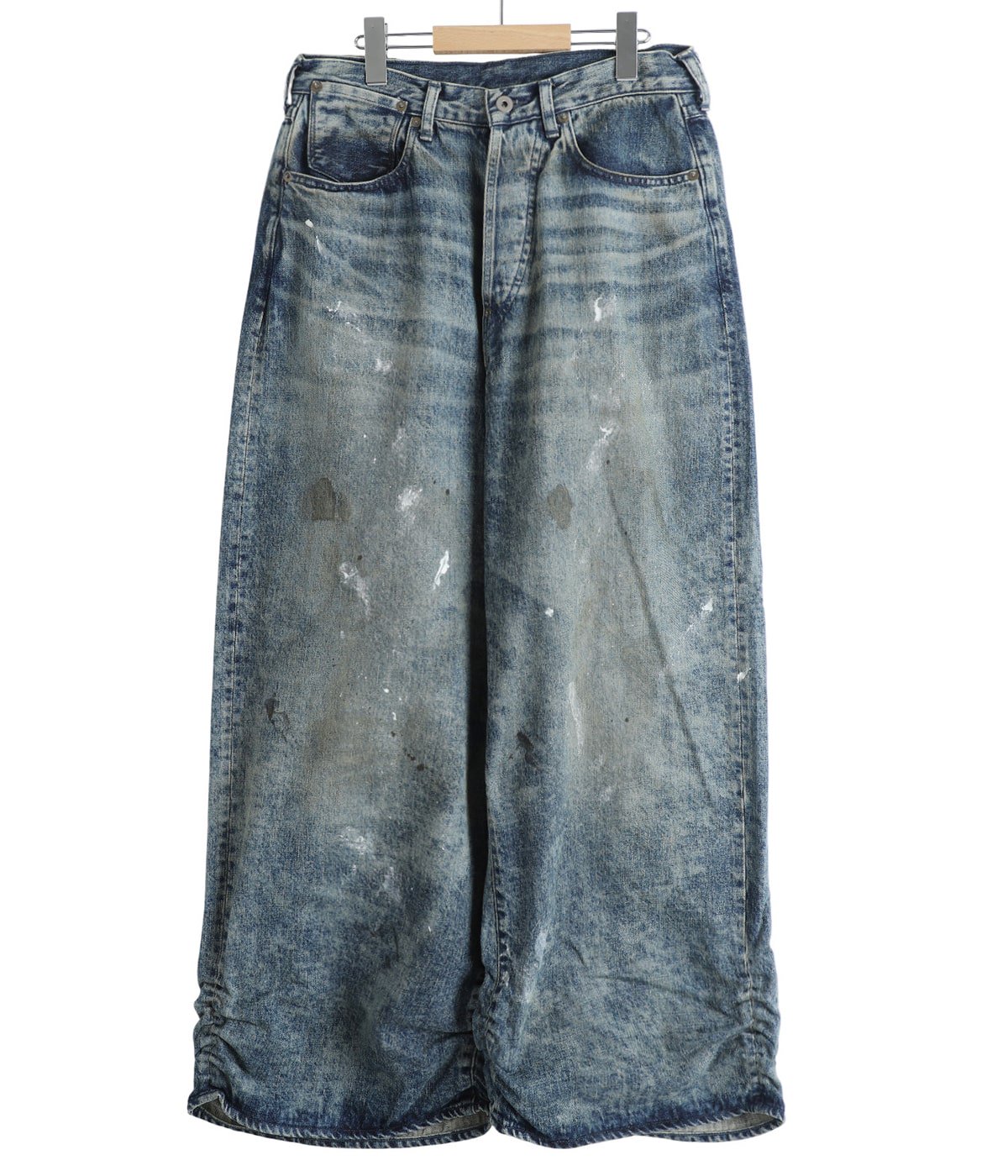 FRESH MAN DENIM WIDE PANTS “PAINT“ | refomed(リフォメッド