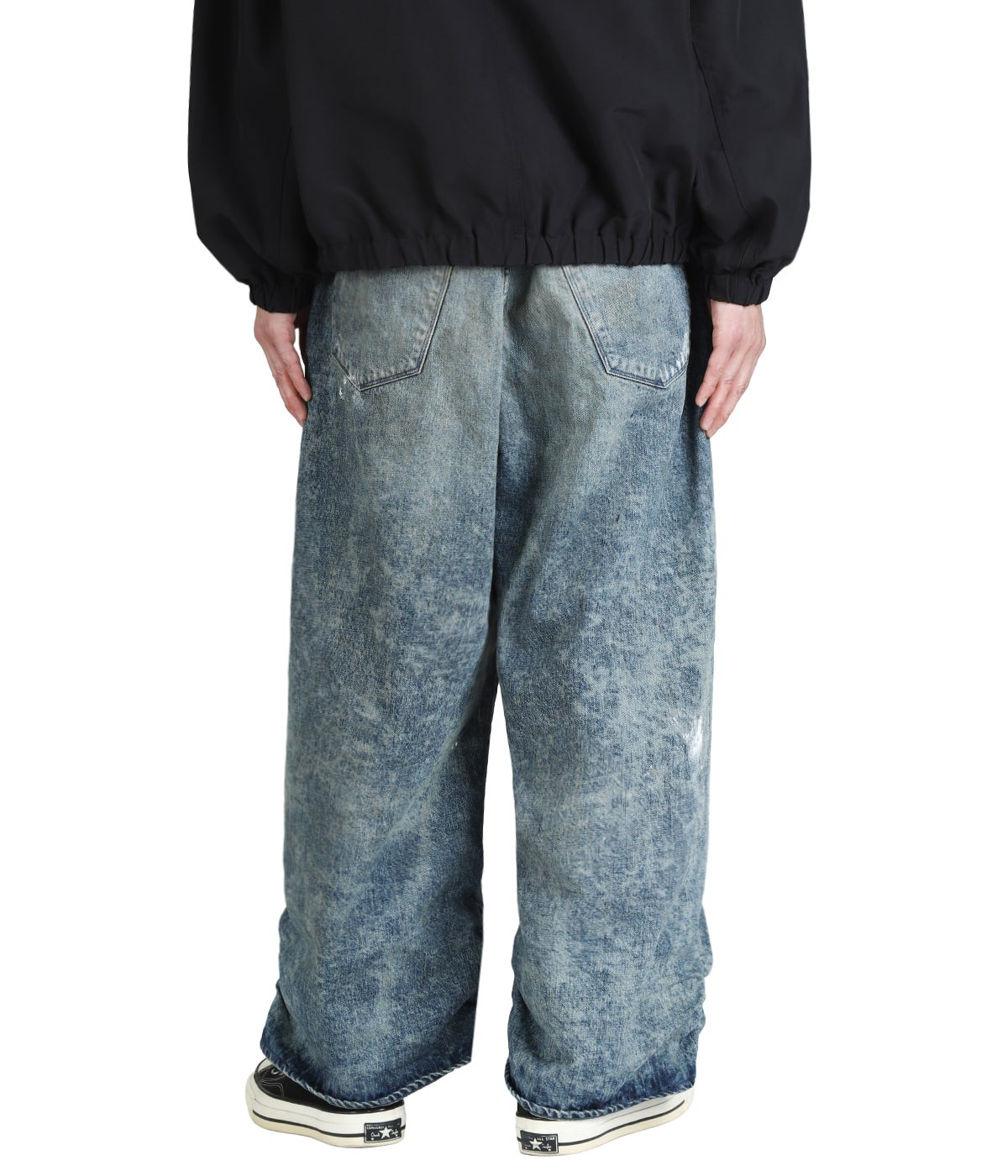 FRESH MAN DENIM WIDE PANTS “PAINT“ | refomed(リフォメッド