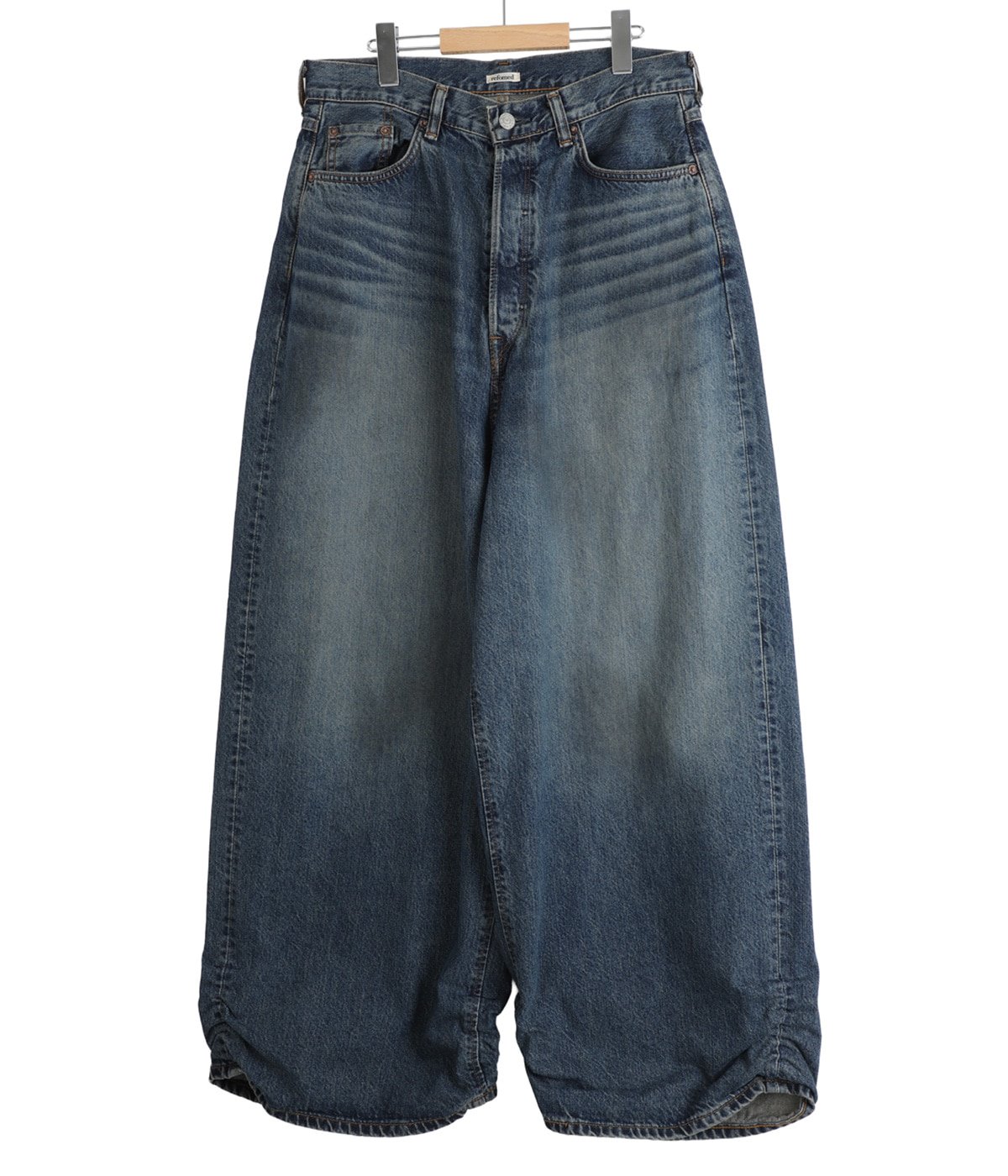 FRESH MAN DENIM WIDE PANTS by EDWIN “USED“ | refomed(リフォメッド