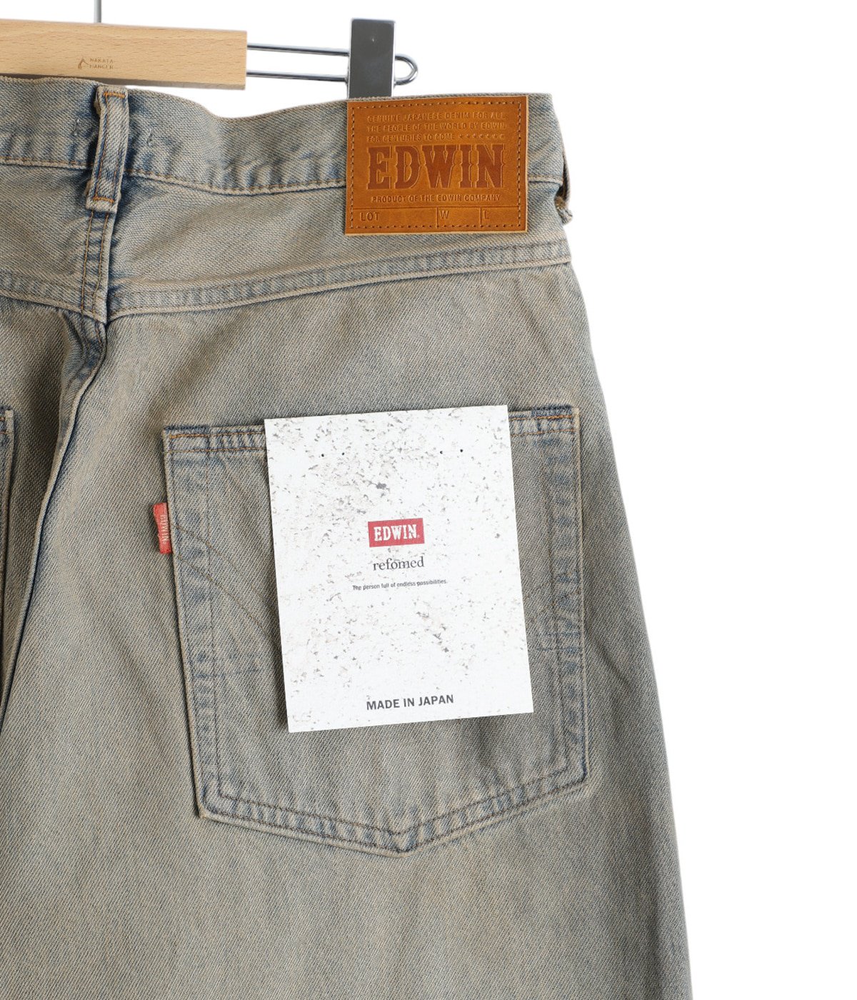 FRESH MAN DENIM WIDE PANTS by EDWIN“USED“ | refomed