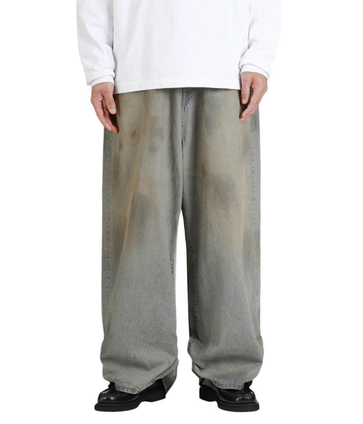 FRESH MAN DENIM WIDE PANTS by EDWIN“USED“ | refomed