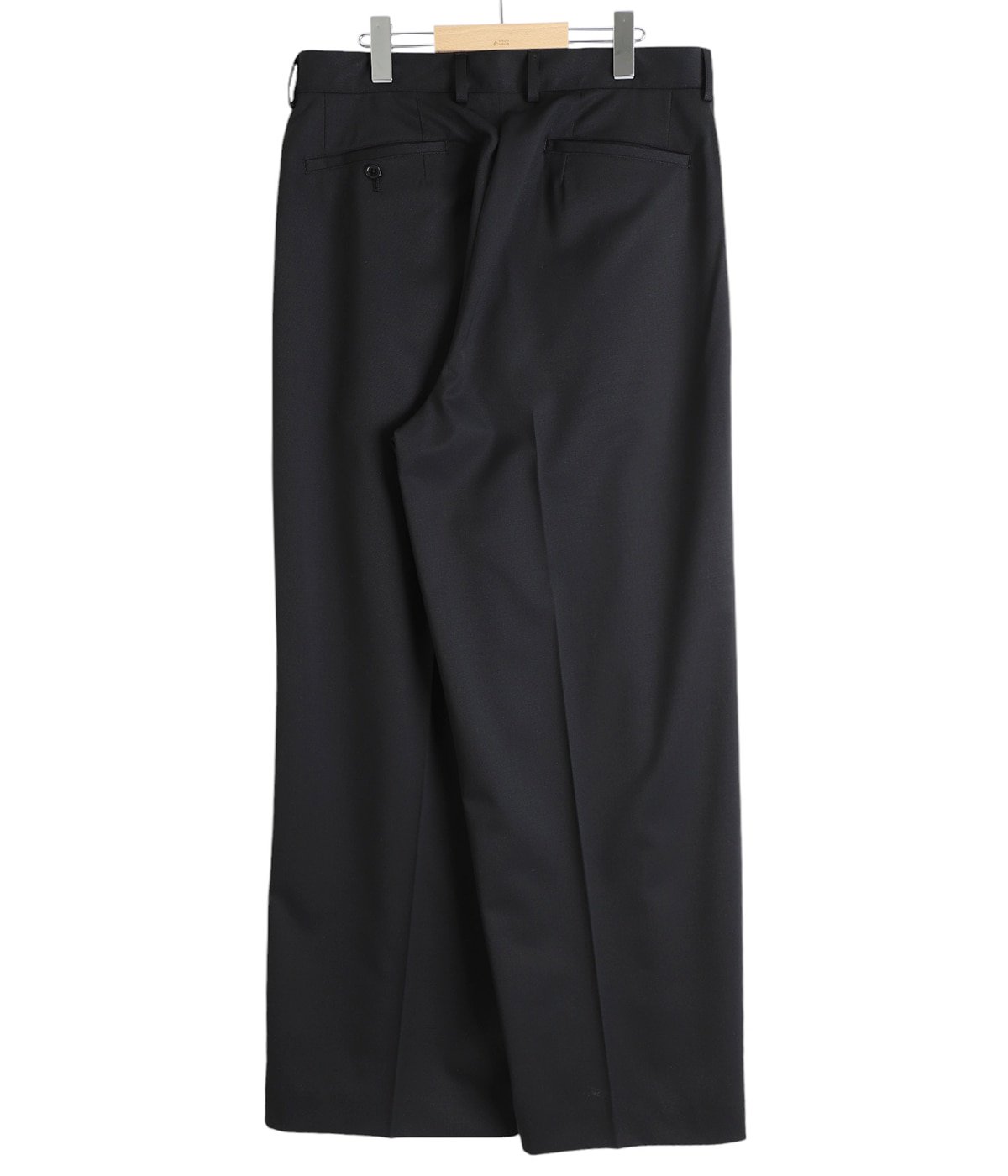 REVERBERATE リバーバレイト】BELTED TROUSERS TYPE 2 BLACK