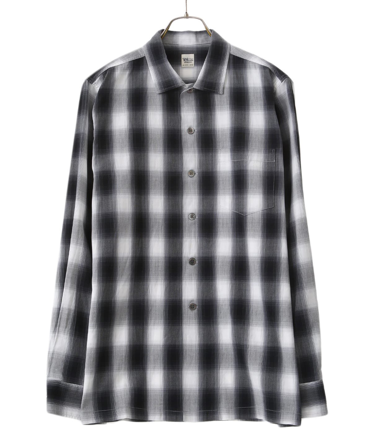 Ombre Check Open Collared Ls Sh Ron Herman ロンハーマン Men Arknets アークネッツ メンズ レディース公式通販 正規取扱店