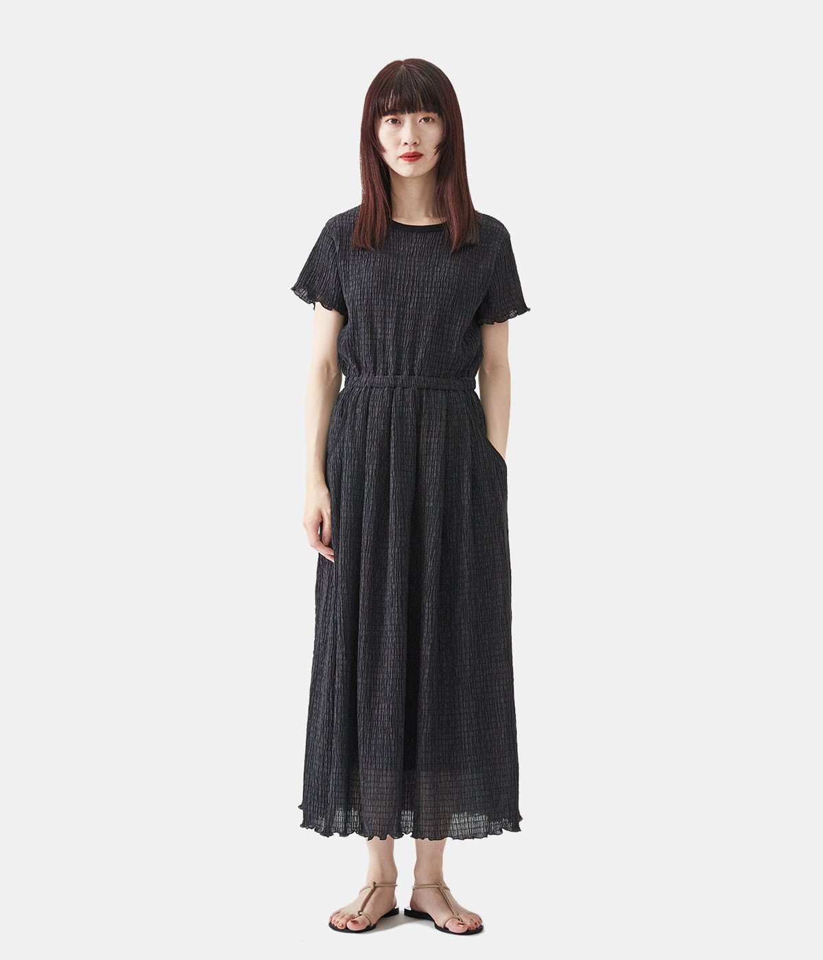 【レディース】Shirring Yoryu Dress