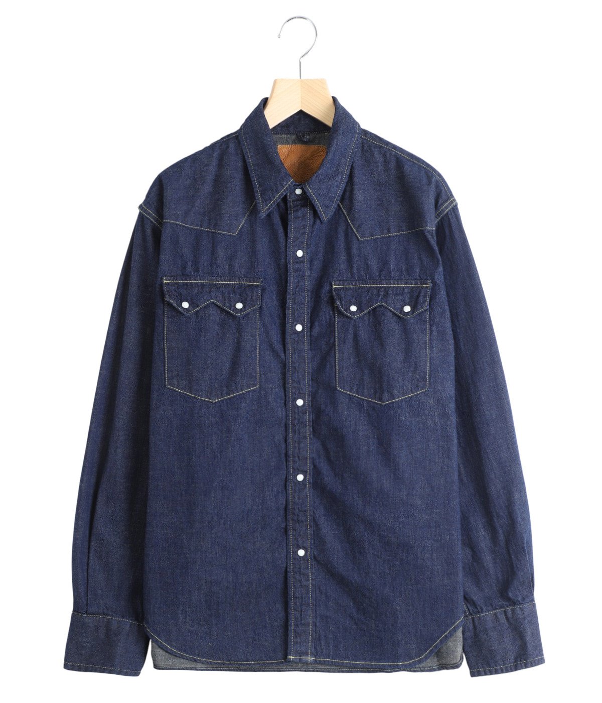 8.5oz DENIM WESTERNSHIRT(ノコギリ型フラップ) | REMI RELIEF