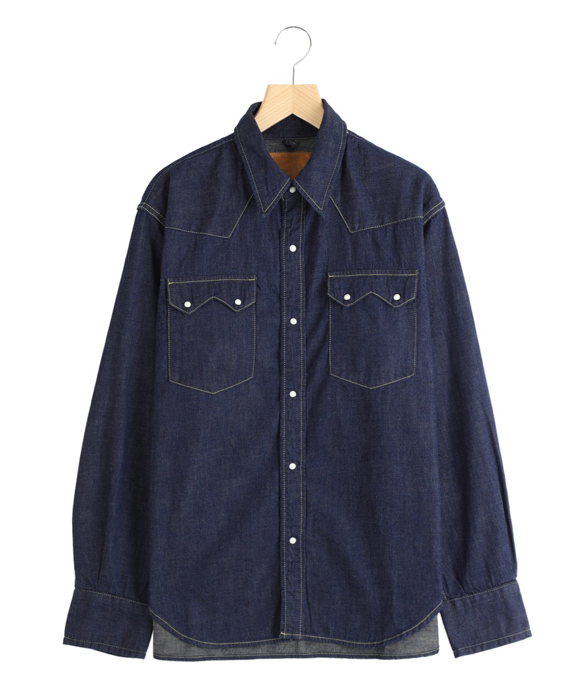8.5oz DENIM WESTERNSHIRT（ノコギリ型フラップ） | REMI RELIEF