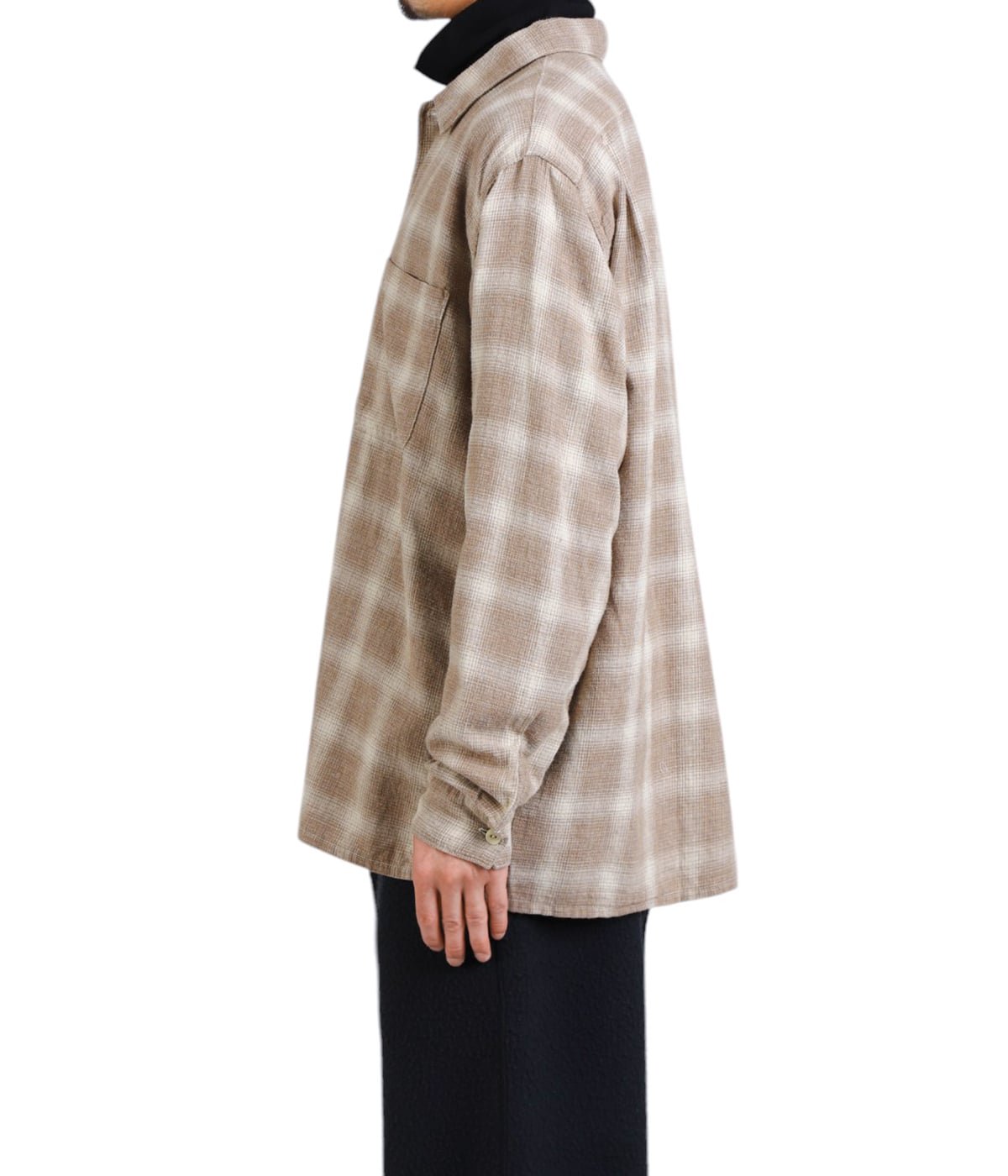 オンブレーネルチェックSHIRT | REMI RELIEF NAVY LABEL(レミレリーフ 