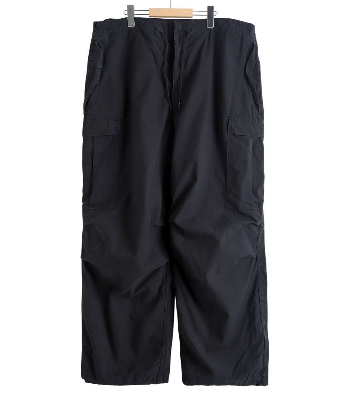 極美品¥44,000♡2025年Rene♡パールパンツ(黒・38 Ｌ) オーバーパンツ | REMI RELIEF NAVY LABEL(レミレリーフ ネイビー