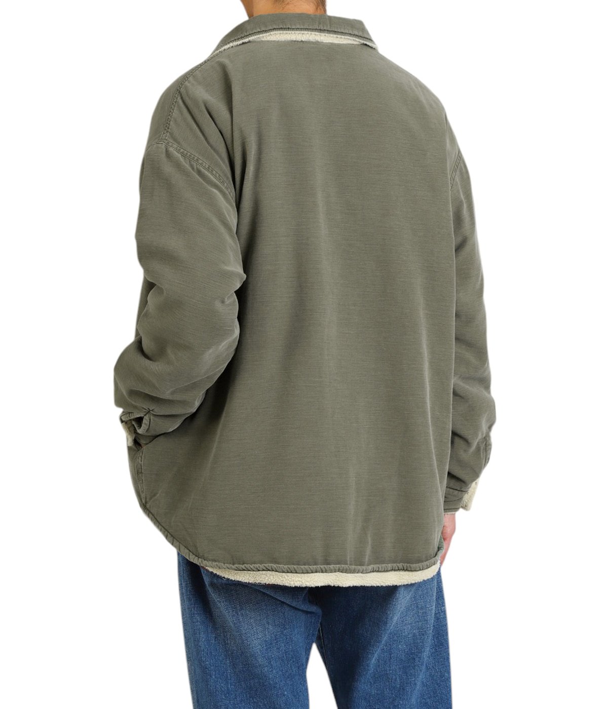 ミリタリーSHIRTボア | REMI RELIEF NAVY LABEL(レミレリーフ ネイビー