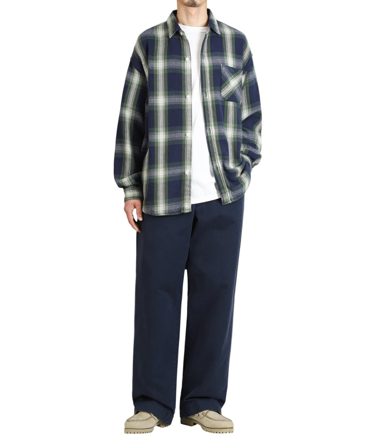 レミレリーフネイビーレーベル★オンブレチェックシャツ 限定ライン ペンドルトン REMI RELIEF NAVY LABEL シャツ / レミレリーフ ネイビーレーベル