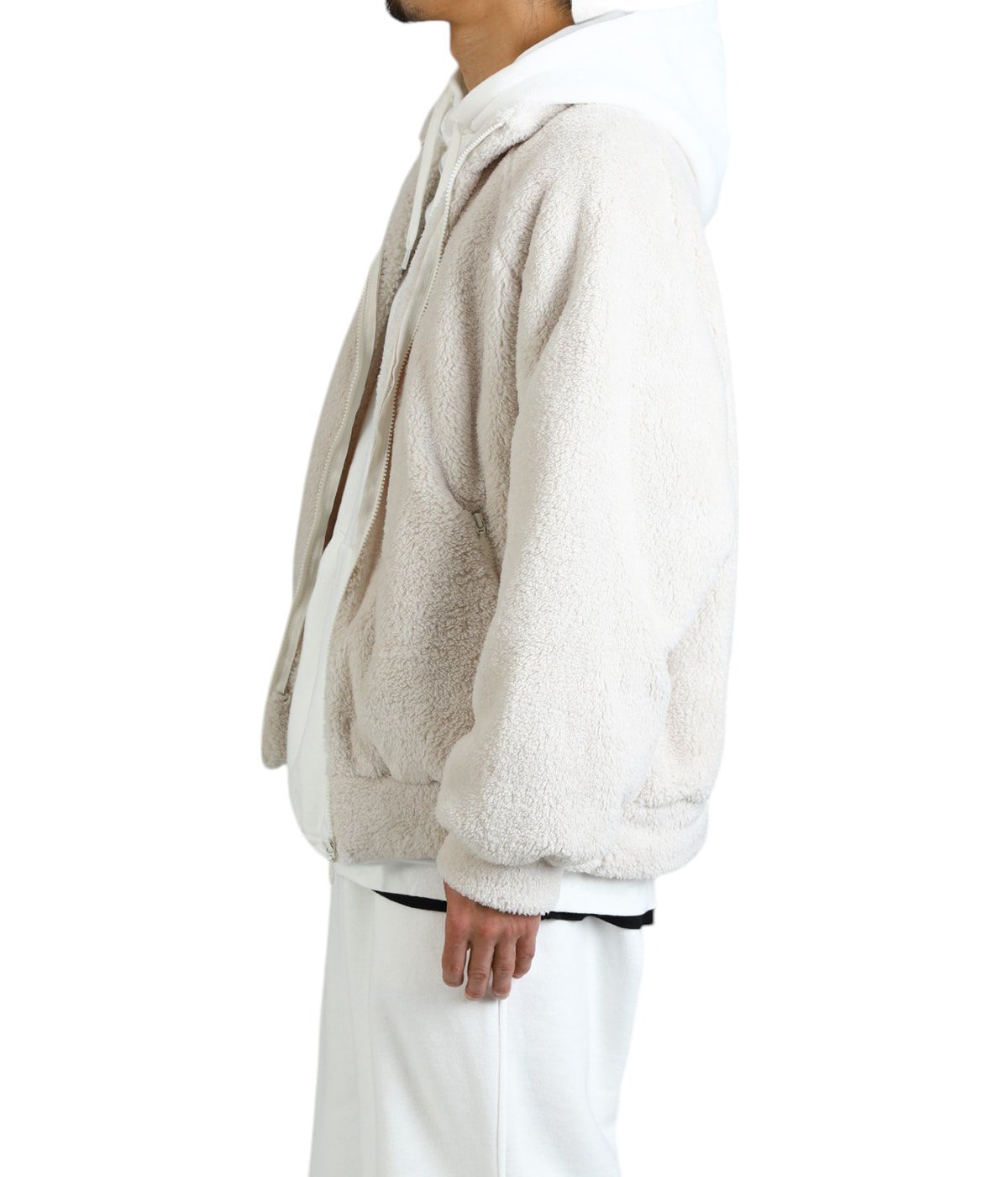 シャギーフリースZIP JK | REMI RELIEF NAVY LABEL(レミレリーフ