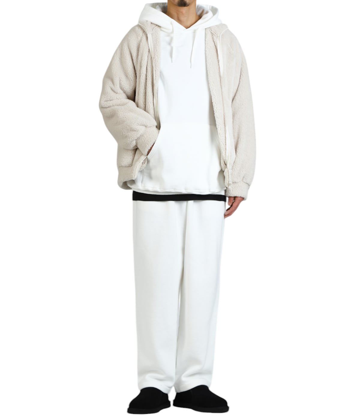 シャギーフリースZIP JK | REMI RELIEF NAVY LABEL(レミレリーフ シャギーフリースZIP JK | REMI RELIEF NAVY LABEL(レミレリーフ