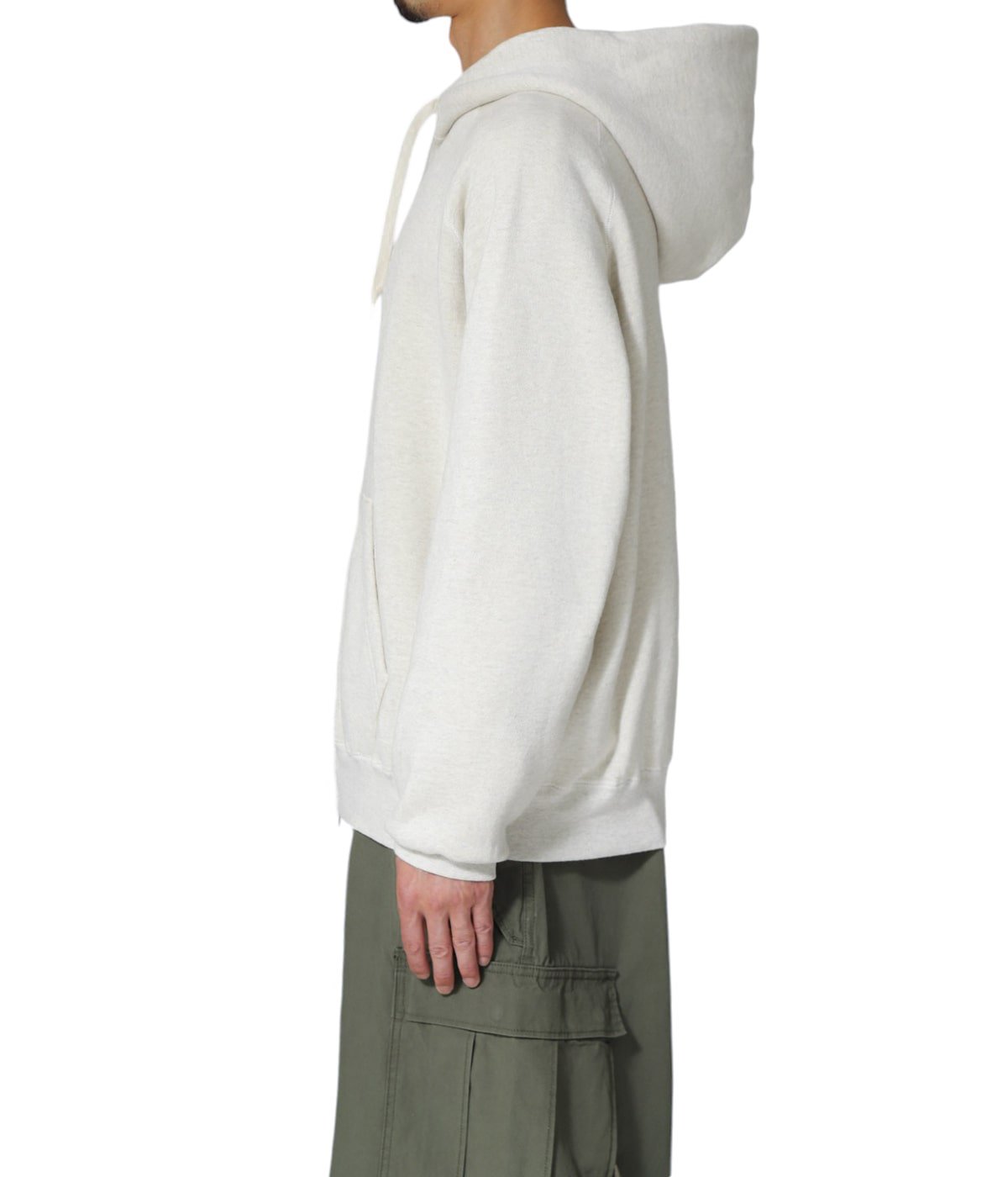 起毛裏毛ZIPパーカ | REMI RELIEF NAVY LABEL(レミレリーフ ネイビー