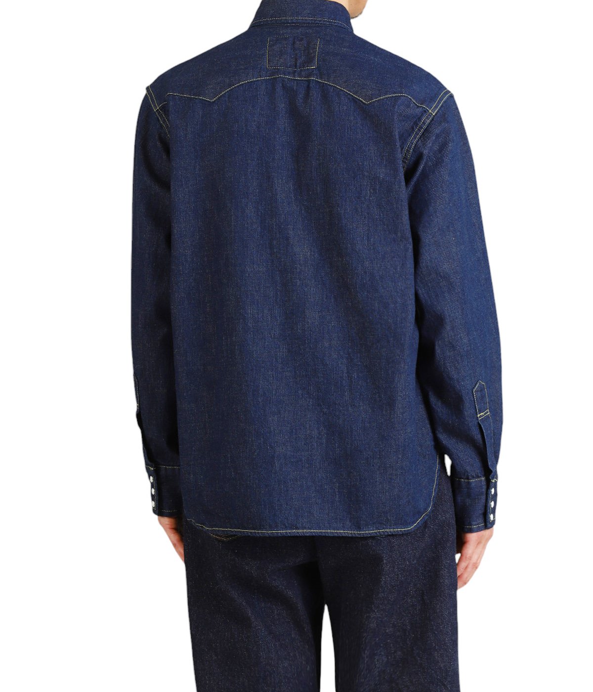 8.5oz DENIM WESTERNSHIRT（ノコギリ型フラップ） | REMI RELIEF