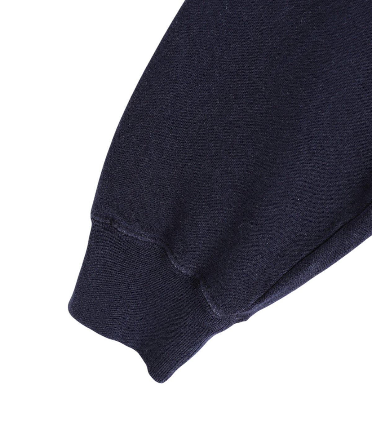 綿アクリル裏毛ラグランクルー | REMI RELIEF NAVY LABEL(レミレリーフ