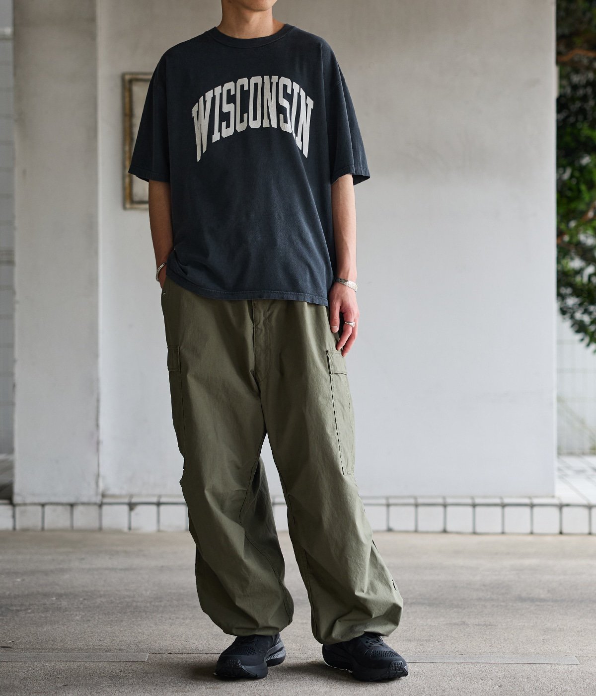 model（175cm） 着用サイズ：M