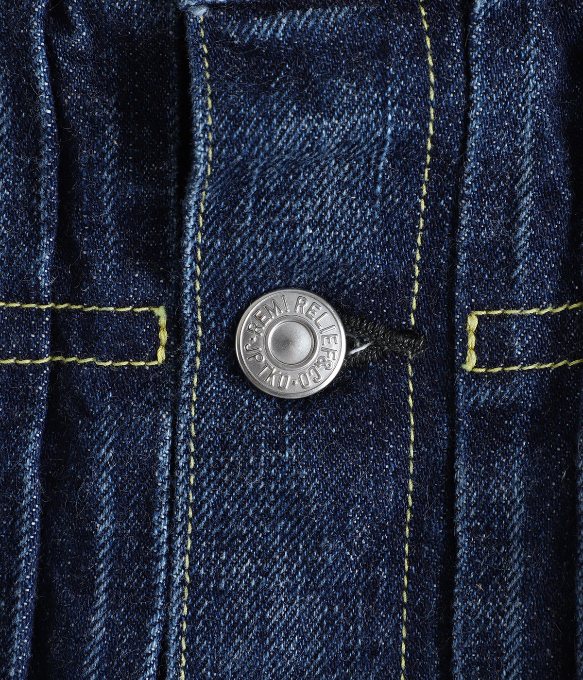 レミレリーフ 1st ファースト Tバック ユーズド加工 デニムジャケット S 12oz SELVEDGE DENIM 1st JKT | REMI RELIEF(レミレリーフ) / アウター