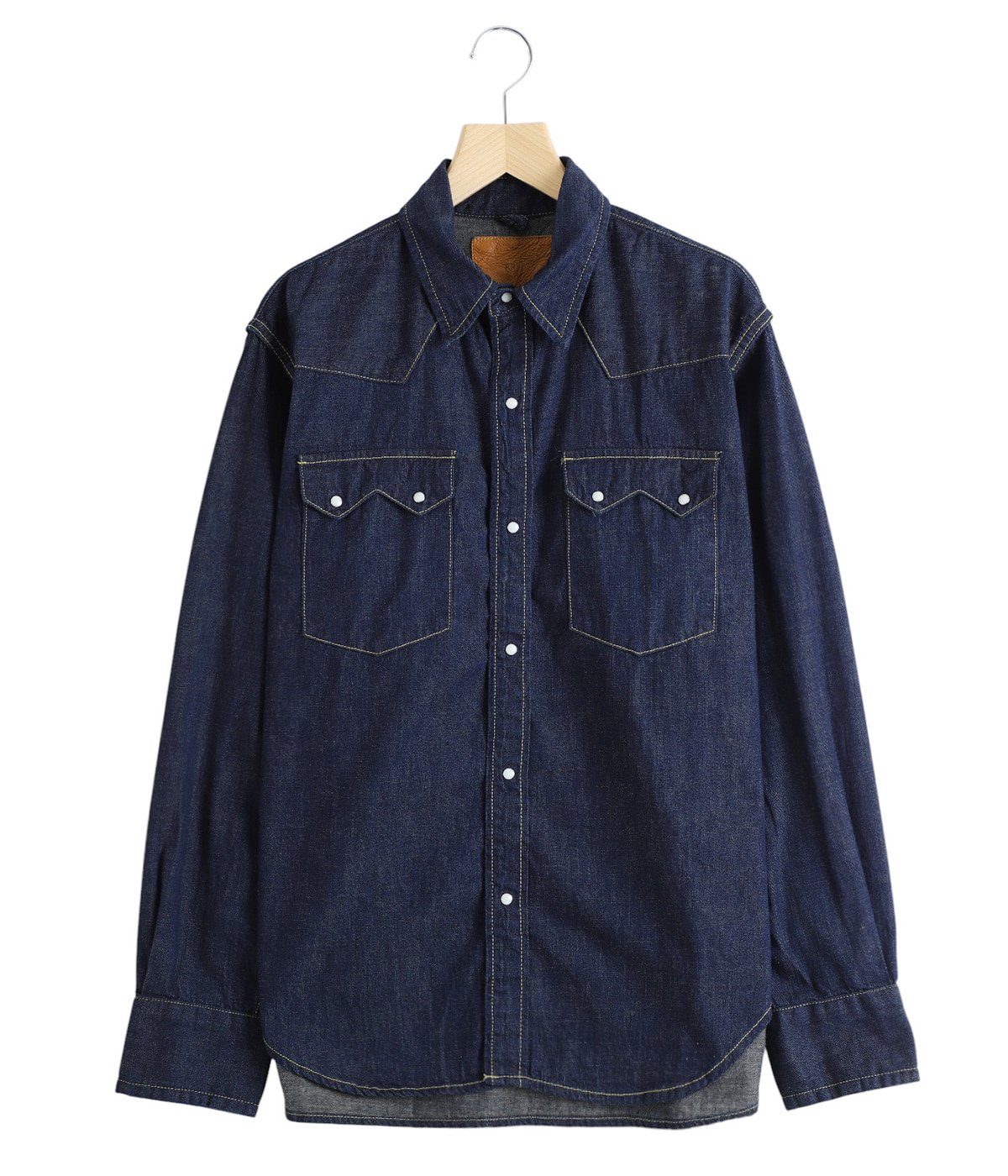 8.5oz DENIM WESTERNSHIRT(ノコギリ型フラップ) | REMI RELIEF
