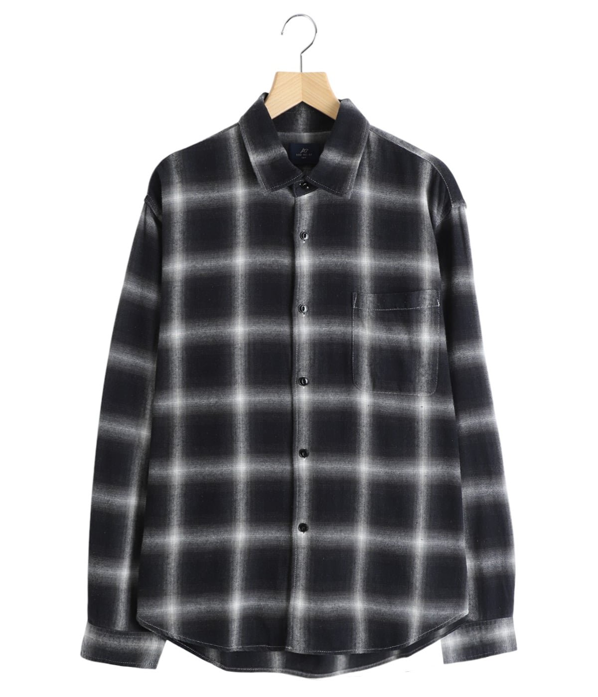 オンブレネルチェックシャツ | REMI RELIEF NAVY LABEL