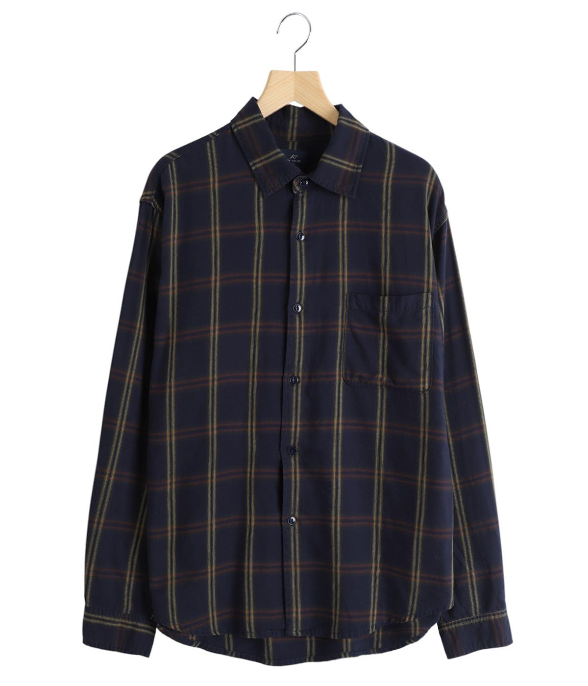 C/Cuチェックレギュラーシャツ | REMI RELIEF NAVY LABEL(レミレリーフ C/Cuチェックレギュラーシャツ | REMI RELIEF NAVY LABEL(レミレリーフ