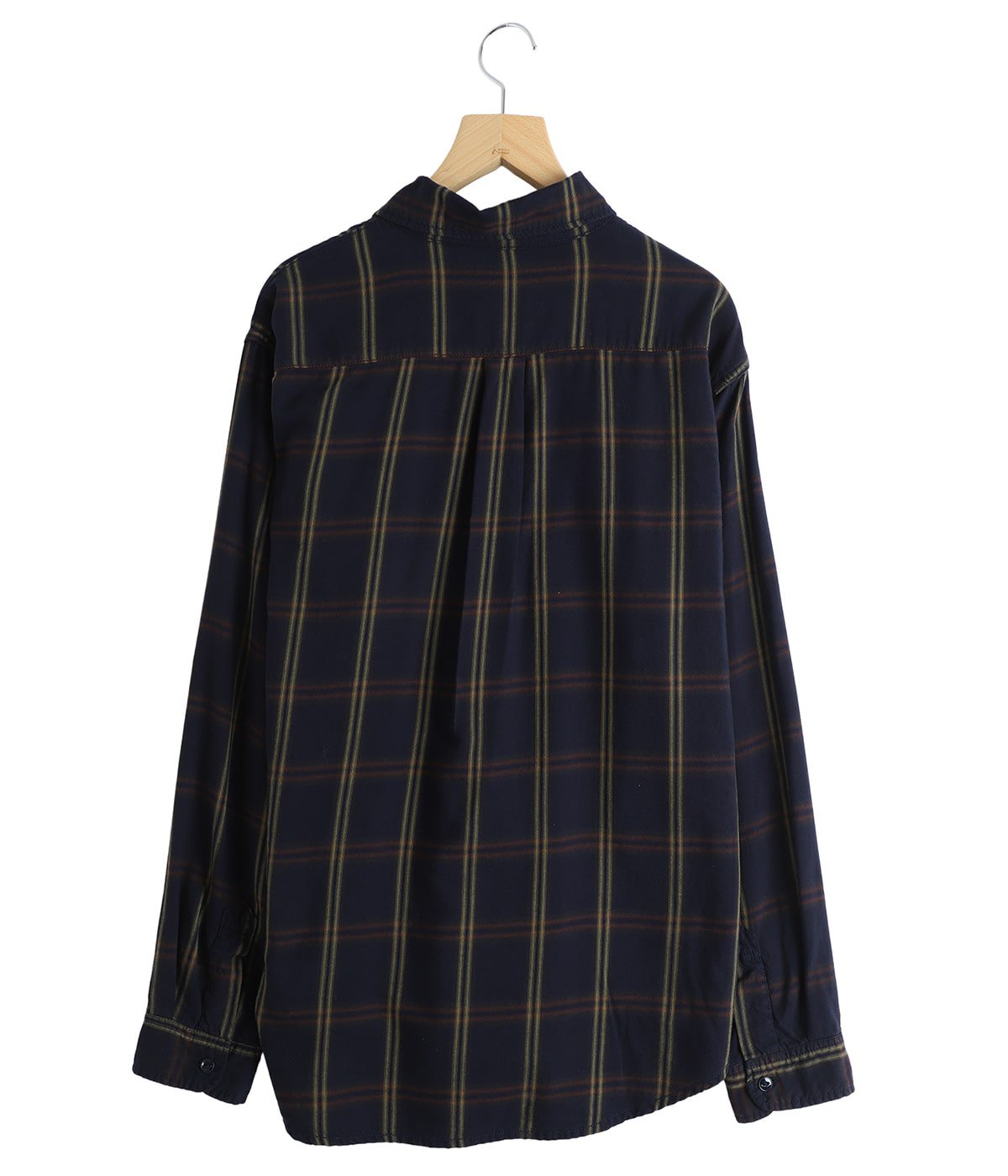C/Cuチェックレギュラーシャツ | REMI RELIEF NAVY LABEL(レミレリーフ