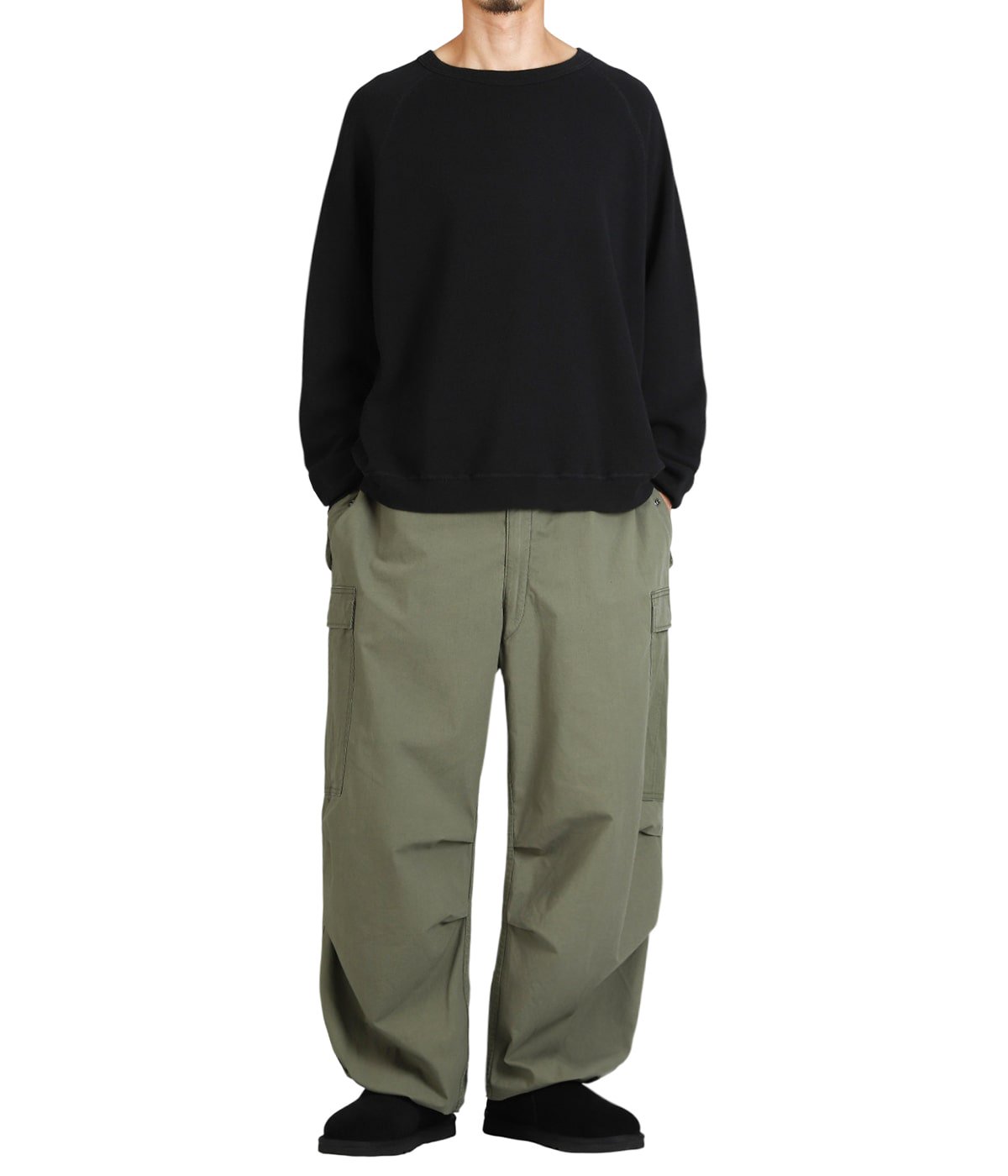 Wタッククルー | REMI RELIEF NAVY LABEL(レミレリーフ ネイビー 