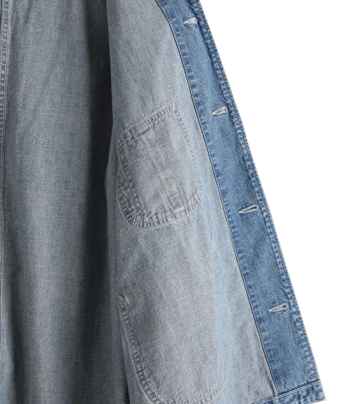 9.5oz ネップDENIMカバーオール | REMI RELIEF NAVY LABEL