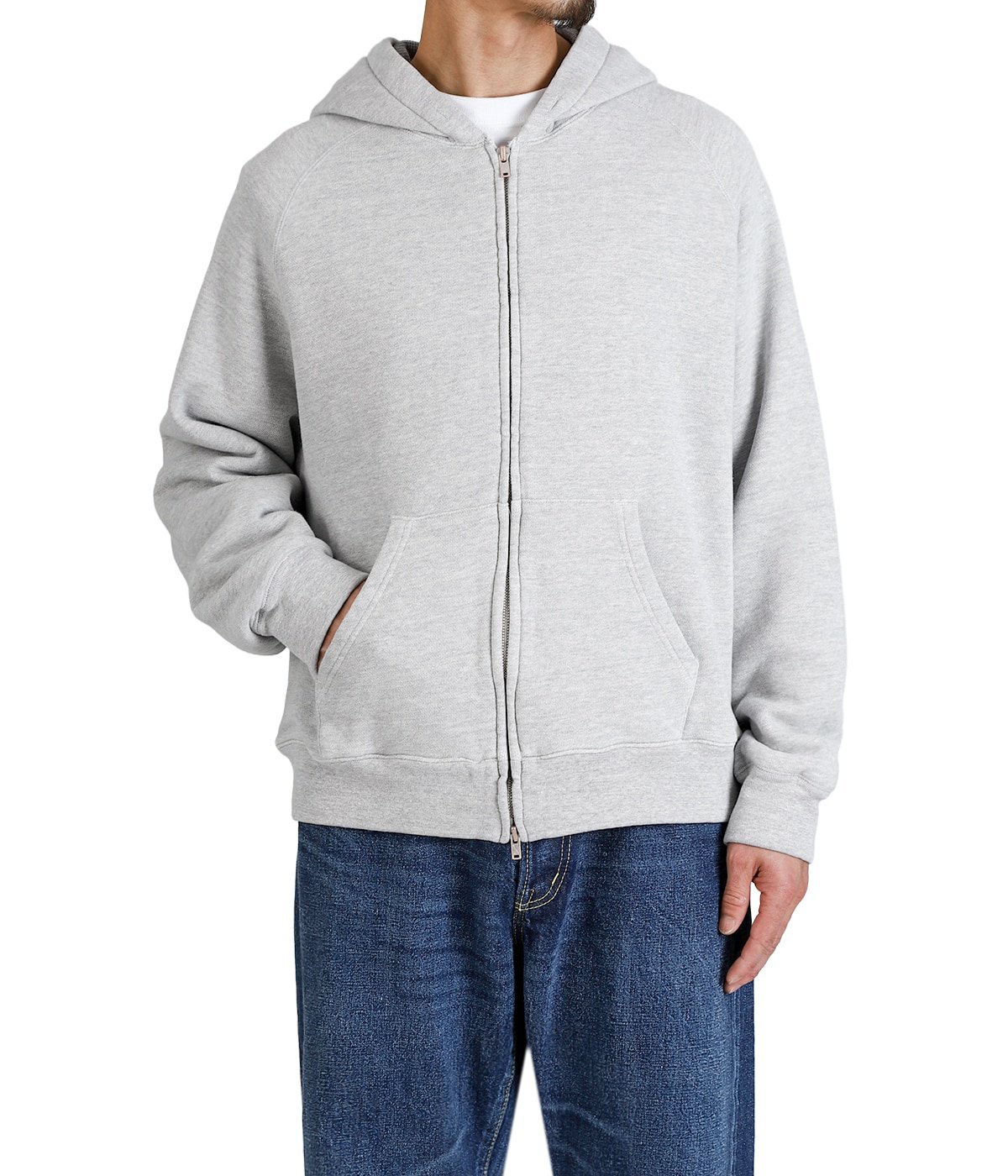 WフェイスZIPパーカ | REMI RELIEF NAVY LABEL(レミレリーフ ネイビー