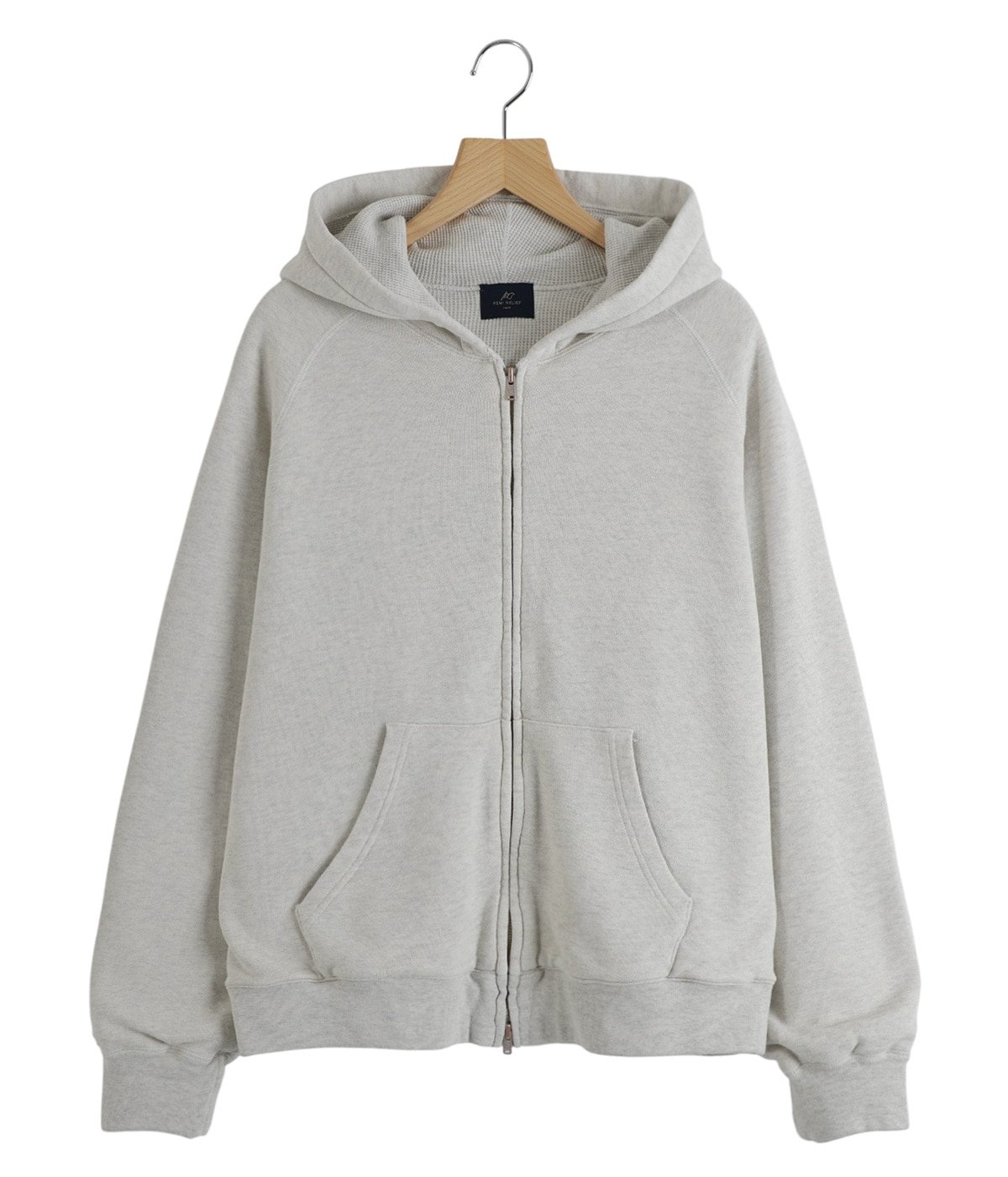 WフェイスZIPパーカ | REMI RELIEF NAVY LABEL(レミレリーフ ネイビー