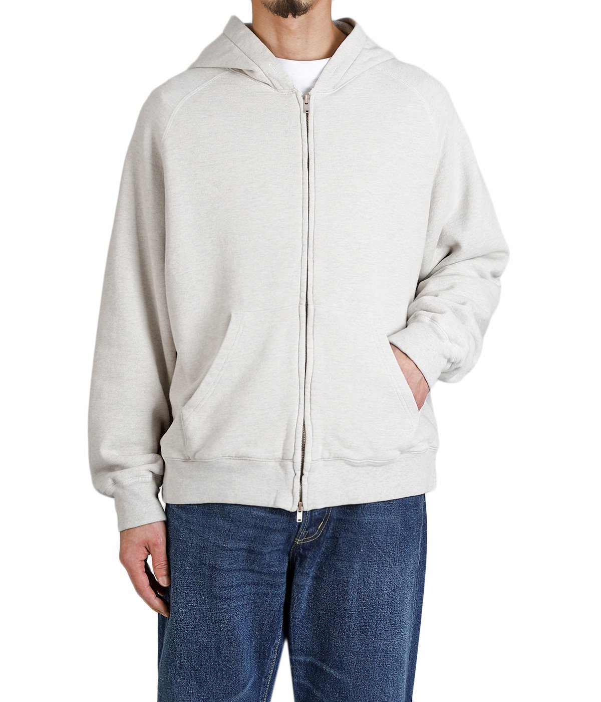 WフェイスZIPパーカ | REMI RELIEF NAVY LABEL(レミレリーフ ネイビー