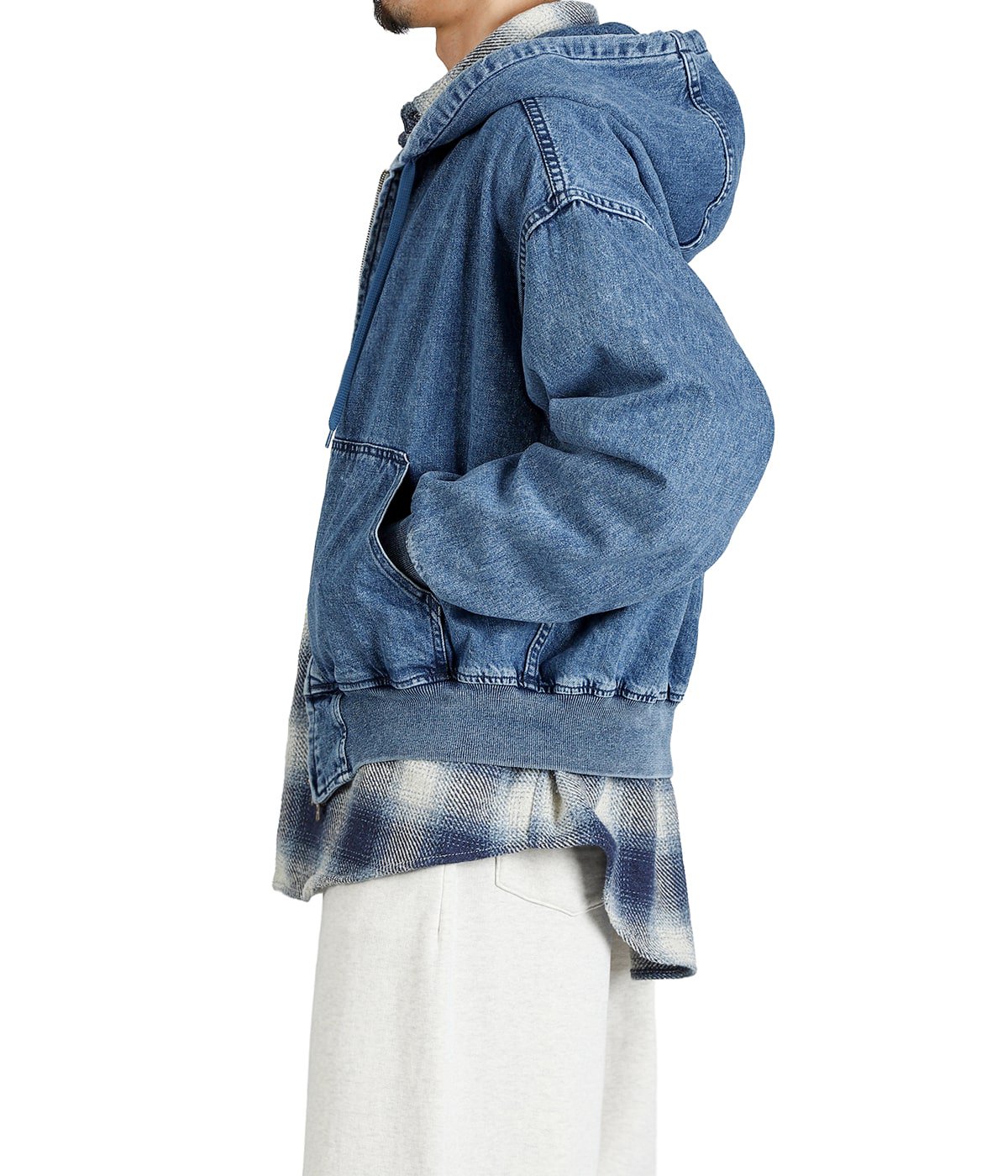 デニムZIP JKT | REMI RELIEF NAVY LABEL(レミレリーフ ネイビー