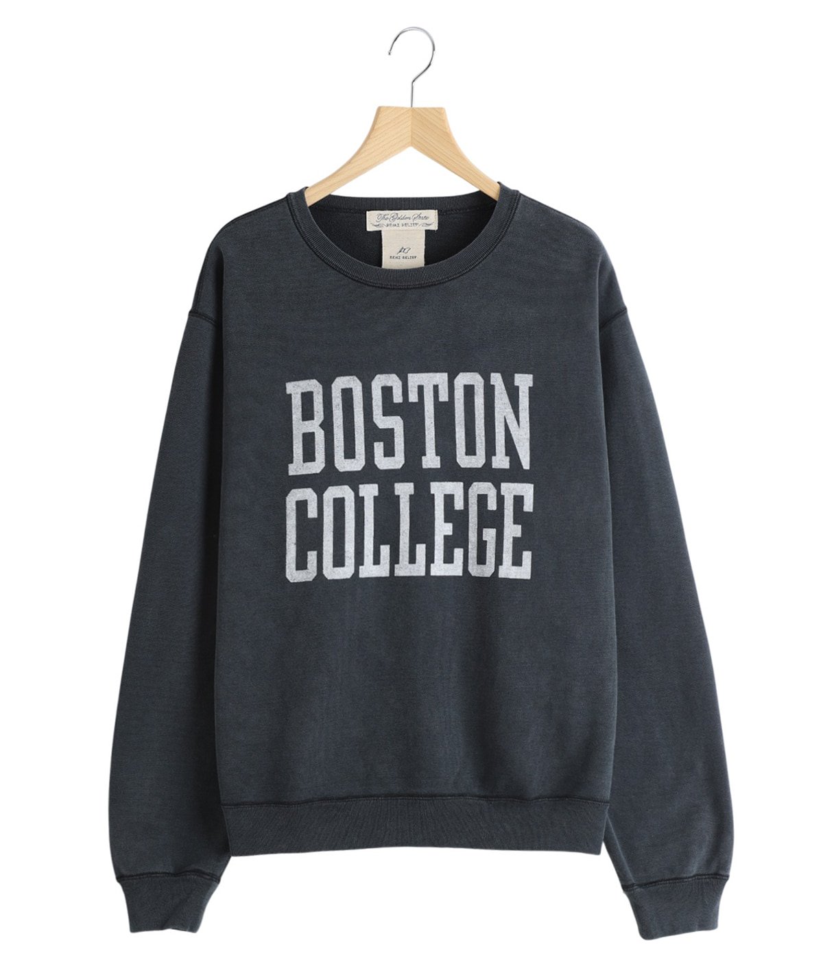 別注 SP加工裏毛クルー(BOSTON COLLEGE) | REMI RELIEF(レミレリーフ 