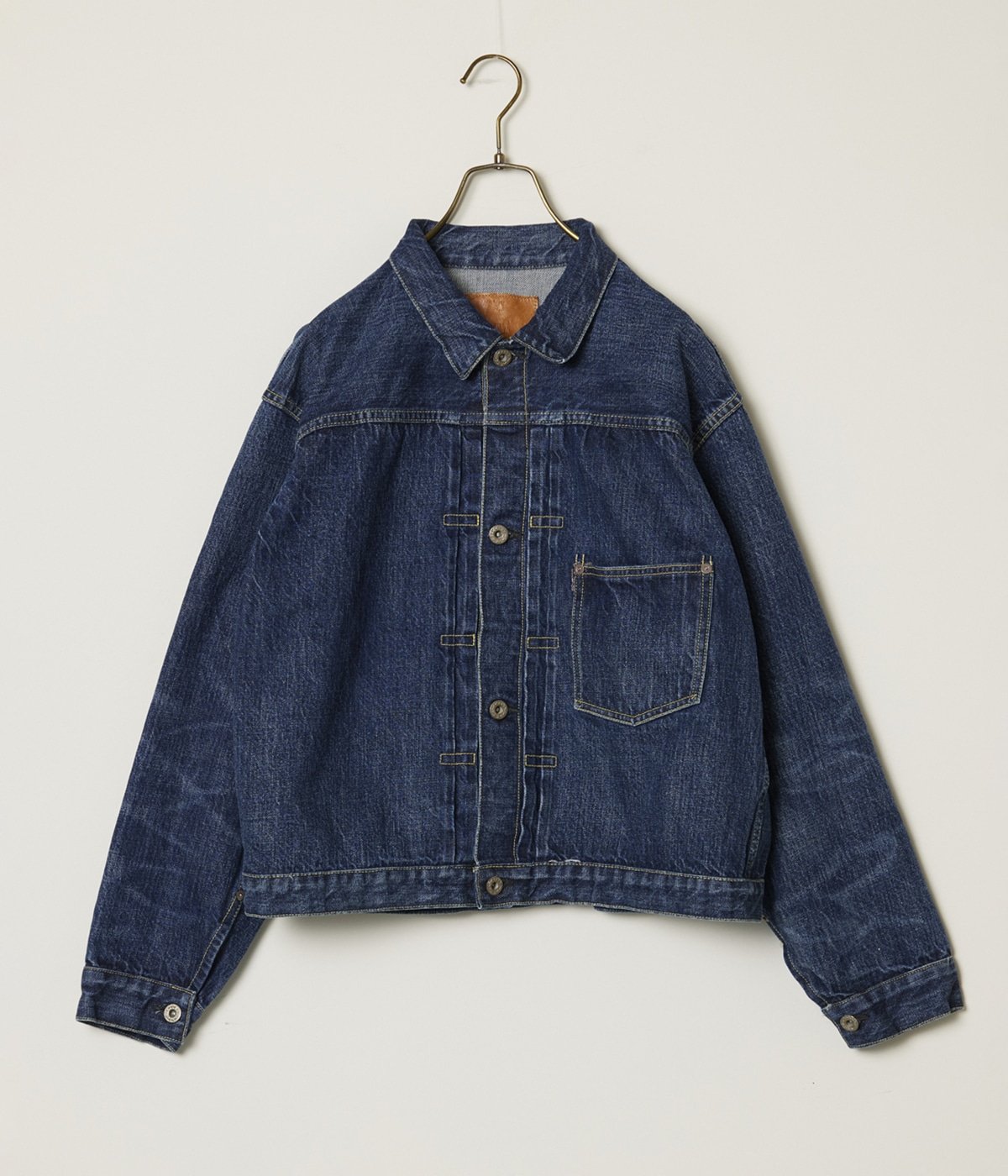 新品タグ付　レミレリーフ 　3rd デニムジャケット バックプリントビンテージ 予約】12oz 大戦モデルJKT | REMI RELIEF(レミレリーフ) / アウター