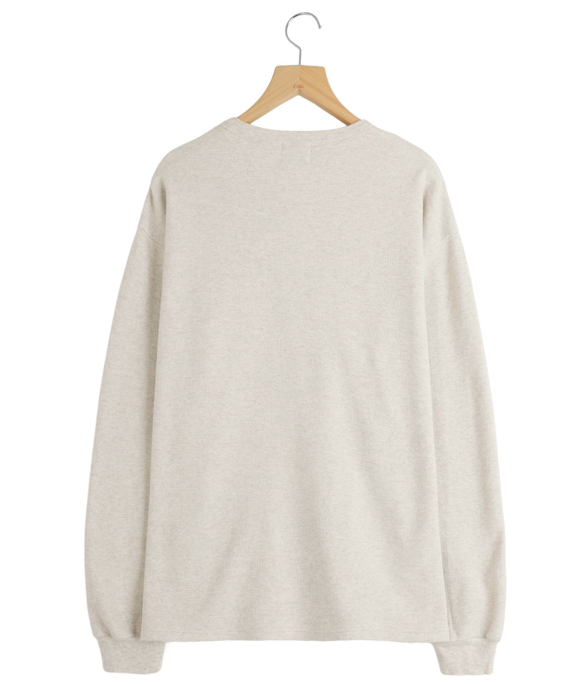 WタックヘンリーネックロンT | REMI RELIEF NAVY LABEL(レミレリーフ