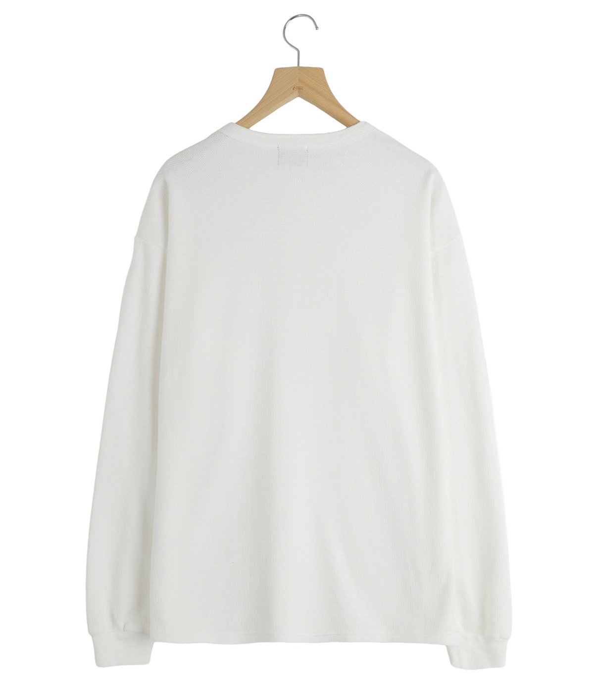 WタックヘンリーネックロンT | REMI RELIEF NAVY LABEL(レミレリーフ